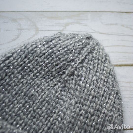 Шапка серая