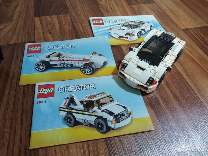 Lego Creator 31006, 31024, 31017