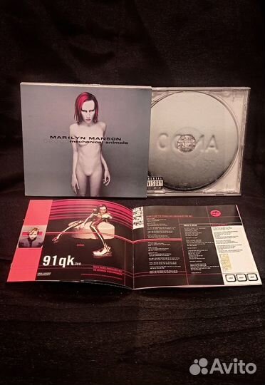 Marilyn Manson - Mechanical Animals CD (USA)