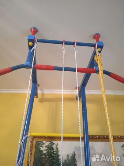 Спортивный уголок.Шведская стенка бу с матом