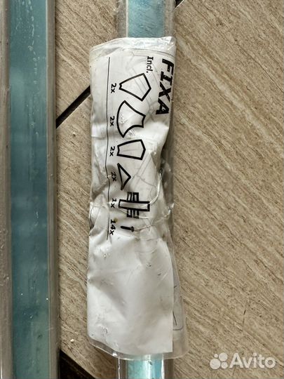 Плинтус для столешницы, Икеа фикса, серый