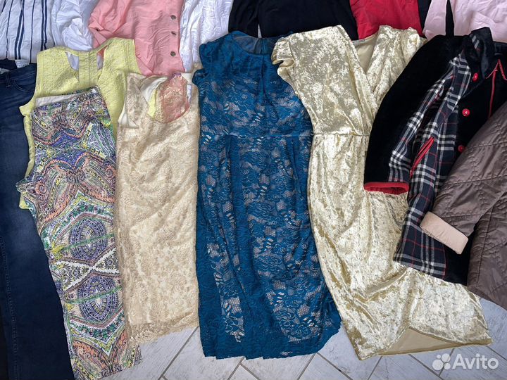 Большой пакет женской одежды L(46-48)