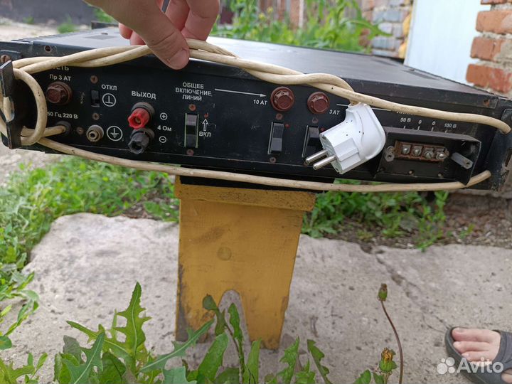 Усилитель для акустики перрон 200 w