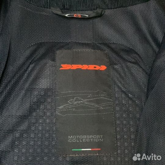 Кожаная мотокуртка Spidi