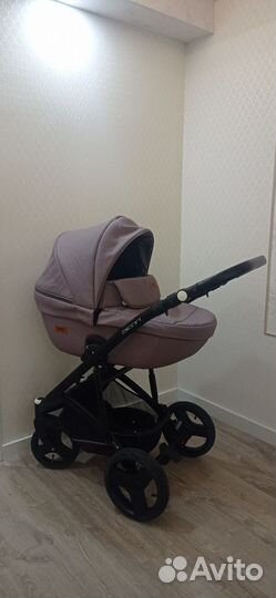 Коляска Rico basic ozon 3 в 1 Экокожа