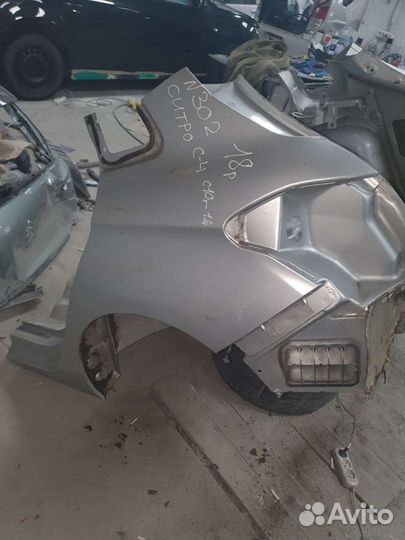 Крыло заднее левое Ситроен С4 хетчбэк Citroen B7
