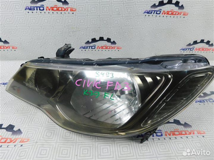 Фара левая Honda Civic FD1
