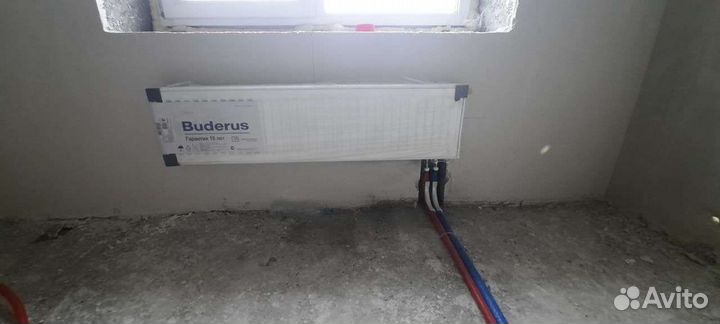 Установка монтаж системы отопления в коттеджах