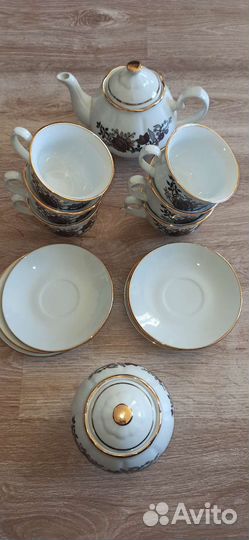 Добрушский фарфор чайный сервиз