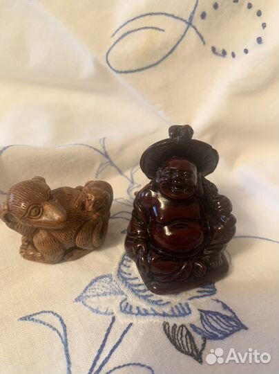 Нецкэ фигурки новые, 2 штуки в наличии