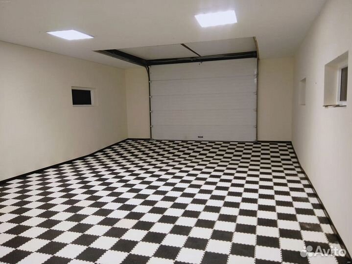 Модульная плитка пвх для пола в гараже