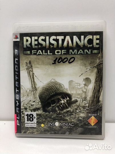 Диск Resistance fall of man для PS3