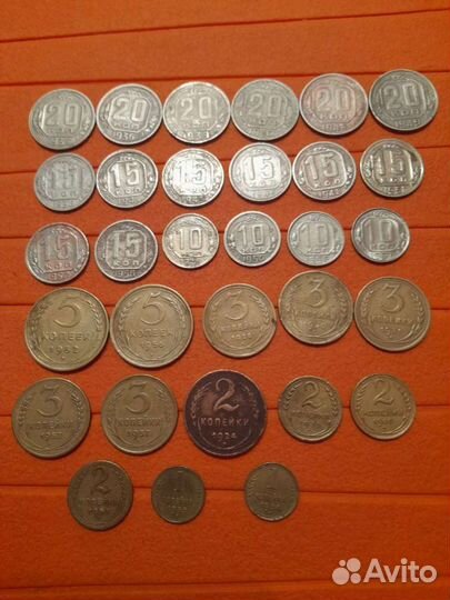 Монеты ранние советы СССР