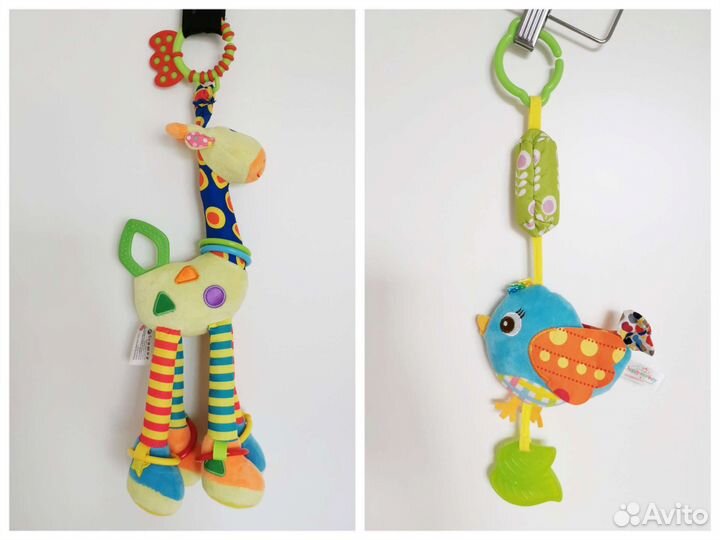 Развивающие игрушки подвески для новорожденных