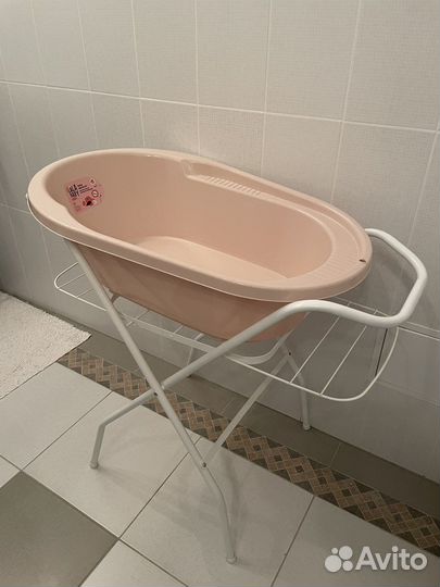 Детская ванночка с подставкой