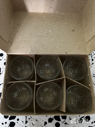 Советские рюмки хрусталь