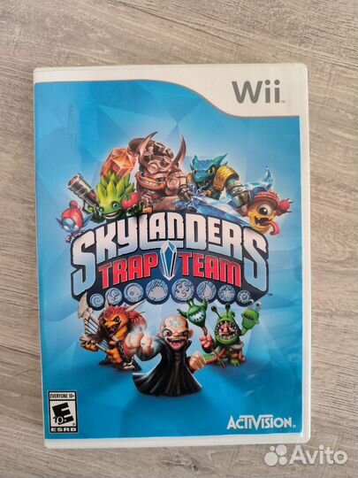Диск с игрой Skylanders Trap Team для Wii U