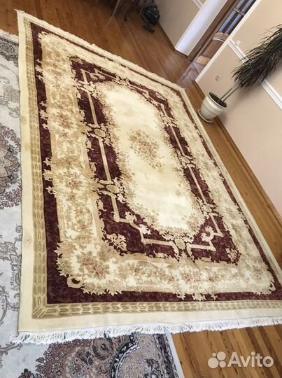 Ковер шерсть /шелк ручная работа 3,5x2,5