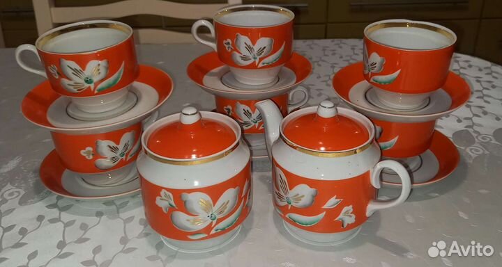 Сервиз чайный СССР