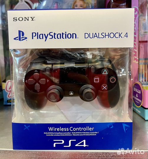 Геймпад для пс4 / ps4 - красный, белый, черный