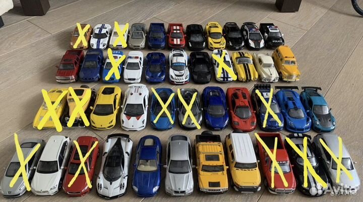 Масштабные модели авто