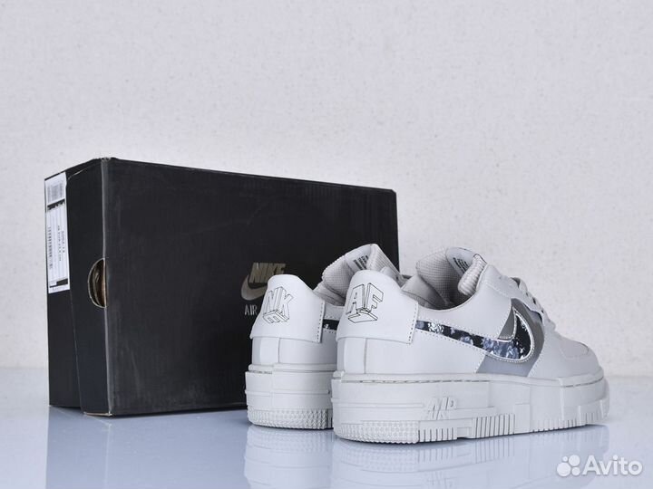 Кроссовки Nike Air Force 1 кожа натуральная