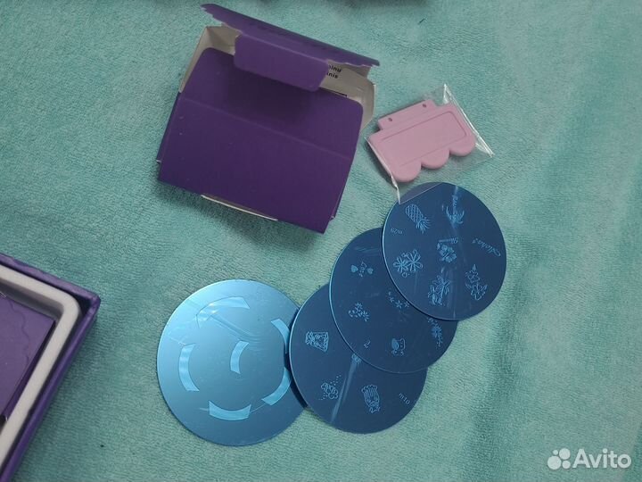 Набор для маникюра, стемпинга