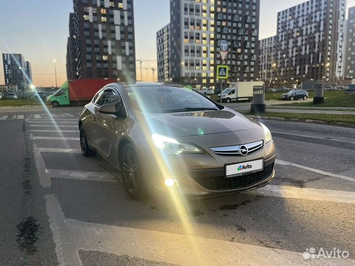 Opel Astra GTC 1.4 AT, 2013, 110 000 км