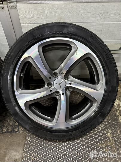 Комплект колес R18 зима mersedes