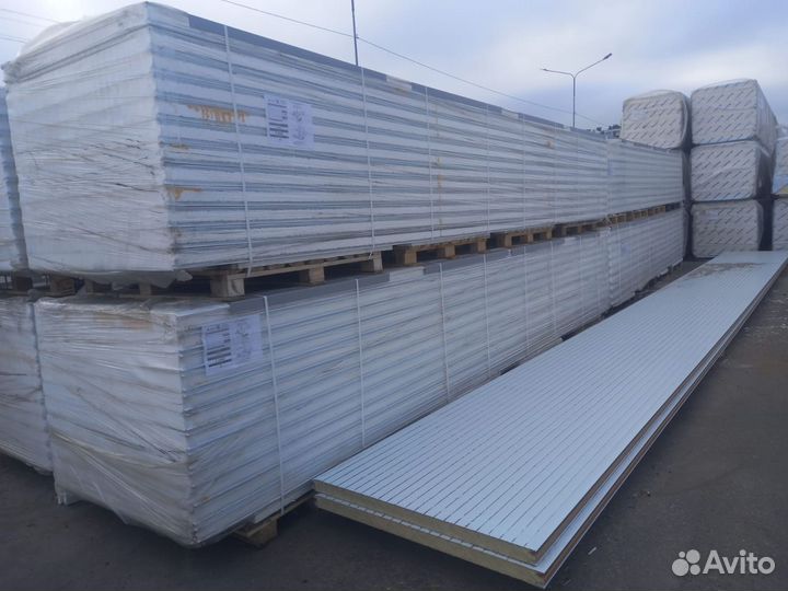 Сэндвич панели 25000 м2 в наличии