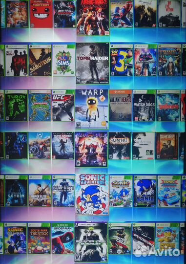 Xbox 360 Slim freeboot + Игры