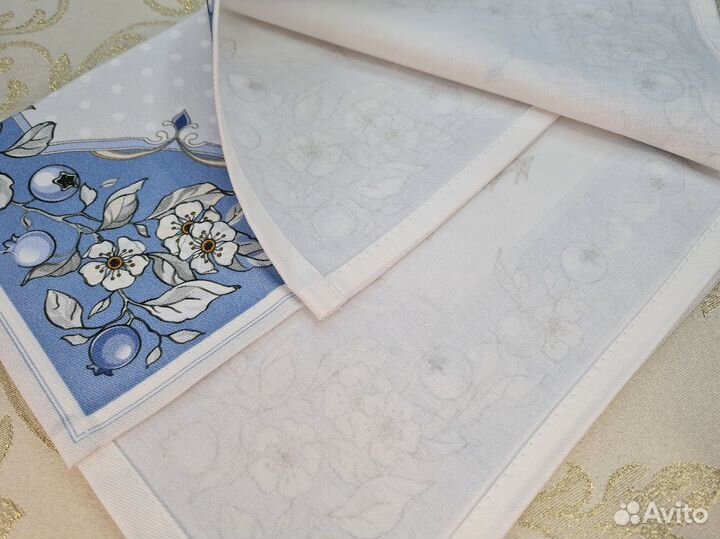 Набор салфеток Гуси 3 шт. х 40 см Хлопок