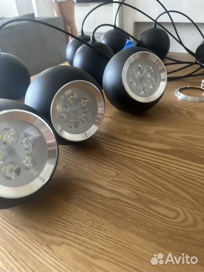 Светильник подвесной комплект 9 шт