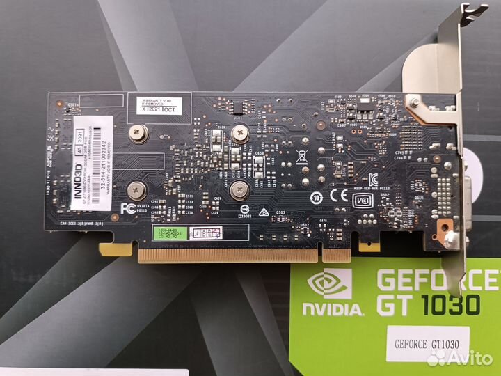 Видеокарта gt 1030 2gb gddr5
