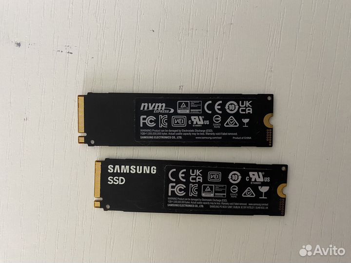 SSD M2 nvme samsung 1TB и 250GB