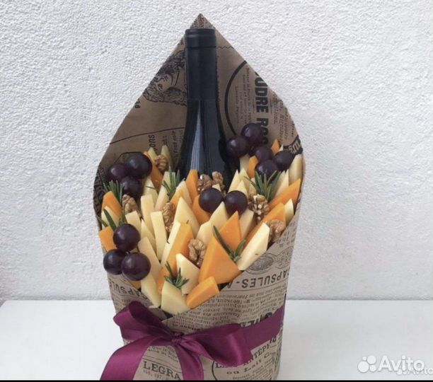 Съедобные букеты для женщин