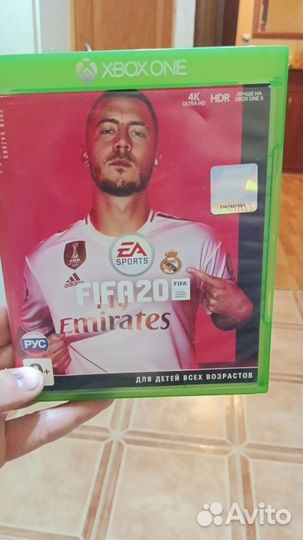 Fifa на xbox one диск