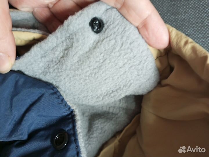 Комбинезон зимний для собаки спинка 35 см новый