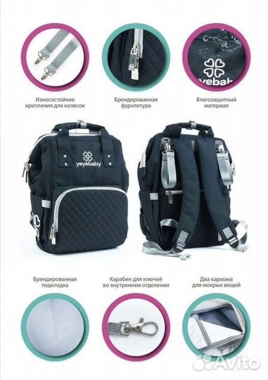 Сумка рюкзак для мамы