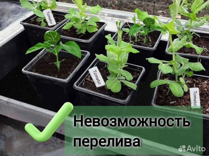 Капиллярный мат для растений система автополива