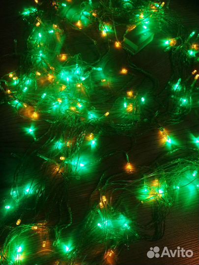 Гирлянда-штора, занавес, дождь. Новая 8 режимов