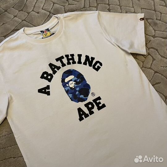 Футболка bape белая