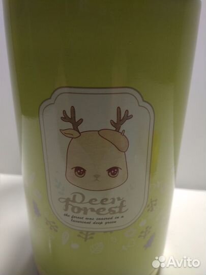 Термос-поильник детский с трубочкой и крышкой