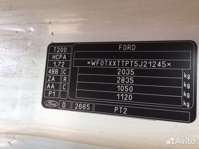 Разобран на запчасти Ford Transit (Tourneo) Connec