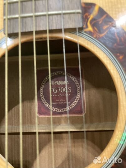 Акустическая гитара Yamaha fg700s