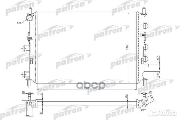 Радиатор системы охлаждения ford: escort, orion