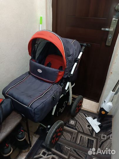 Прогулочная коляска зимняя бу