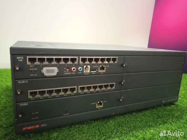 Цифровая IP атс LG-Ericsson ipecs-MG MG-bksu