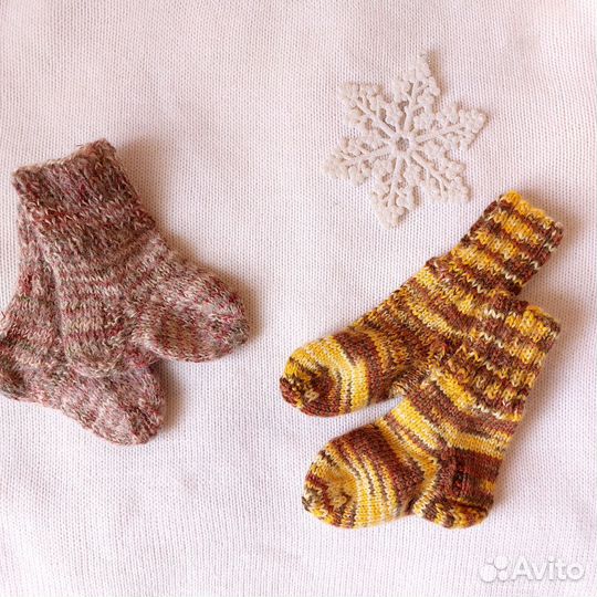 Шерстяные носки детские