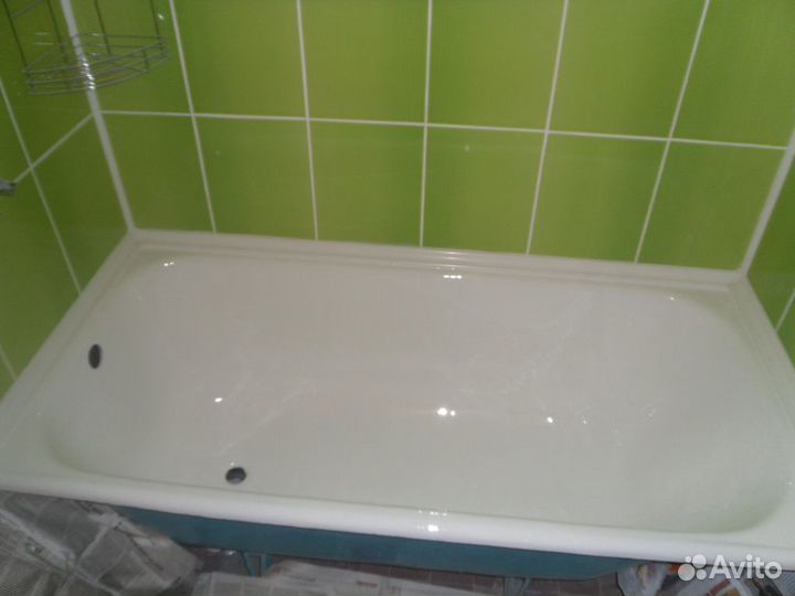 Реставрация ванн жидким акрилом по договору